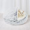 Autumn and Winter Semi Enclosed Warm Cat Nest Semi Enclosed Dog Bed Shell Cat Nest Cover Nest Cat Bed Pet Nest Dog Nest