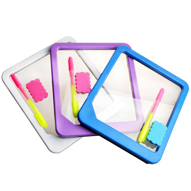 Luminous Toy Acrylic LED Writing Board Light Up Drawing Writing Special Puzzle Education Toy glowing toys Gifts for kid child A1