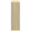Bookshelf Sonoma Oak 102 x 32 x 102 cm Particleboard