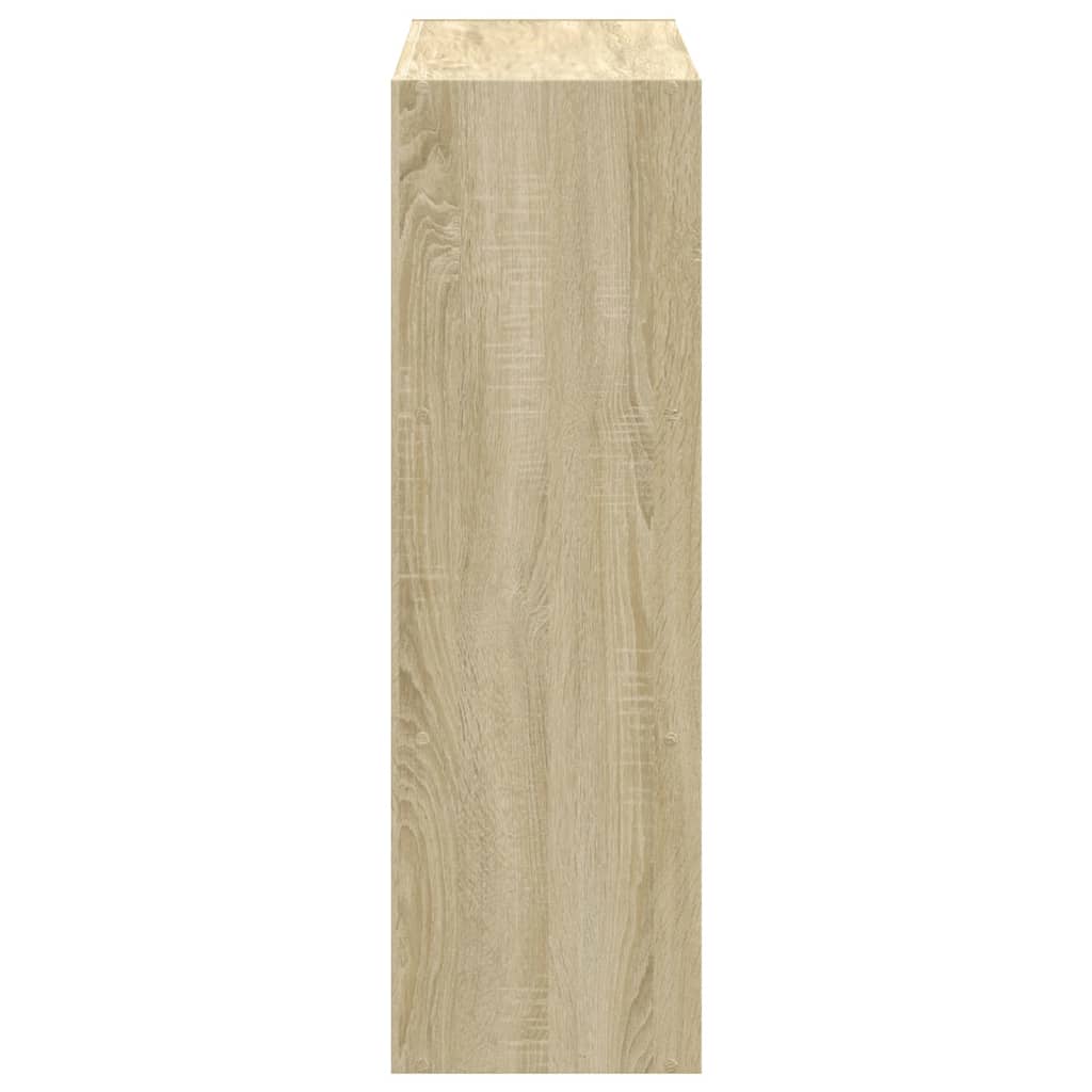 Bookshelf Sonoma Oak 102 x 32 x 102 cm Particleboard