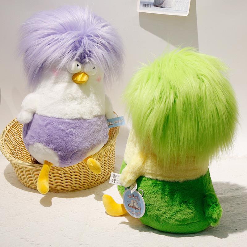 Exploding Head Chicken Plush Toy With Short Pile Cotton For Kids And Teens Gift