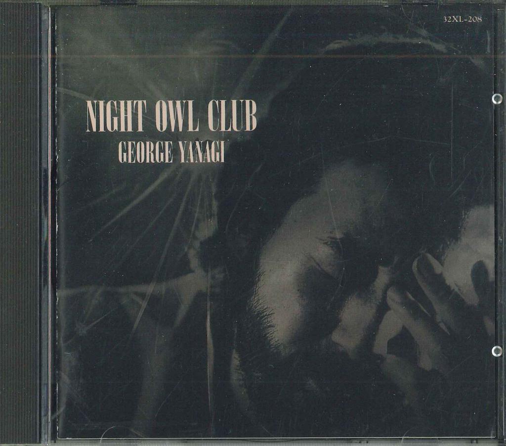CD GEORGE YANAGI - Night Owl Club 32XL208 ATLANTIC 1987 Japan Japanese Pop/Rock Used