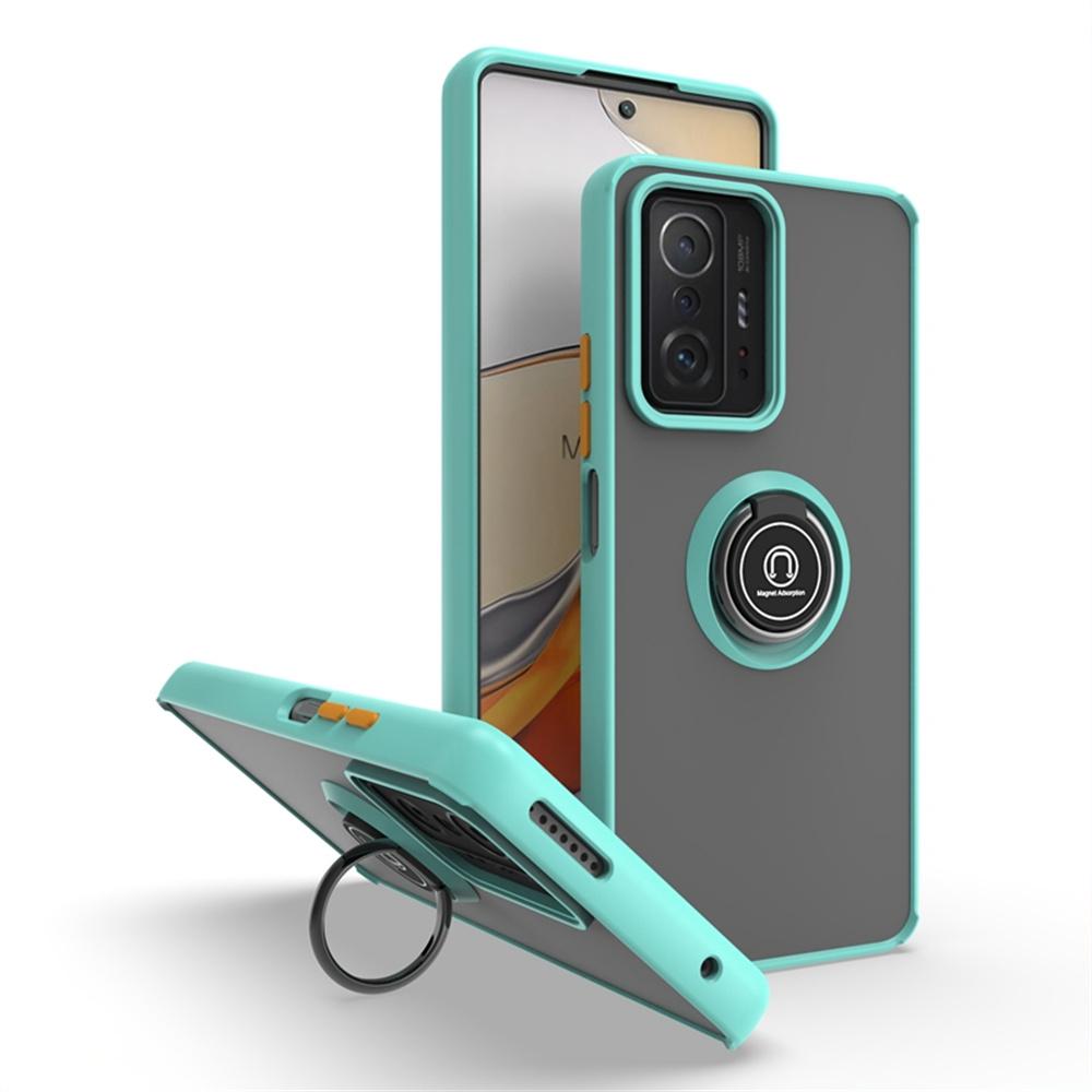 Металлическое кольцо-держатель Чехол для Xiaomi 11 Lite 10T 10T Pro 11T 11T Pro Poco X3 NFC X4 GT X5 Pro 5G Кольцо Магнитная поддержка Чехол для телефона
