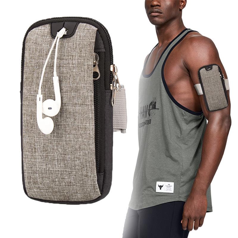 Дышащая сумка на руку для бега с мобильными телефонами - унисекс фитнес-ремень