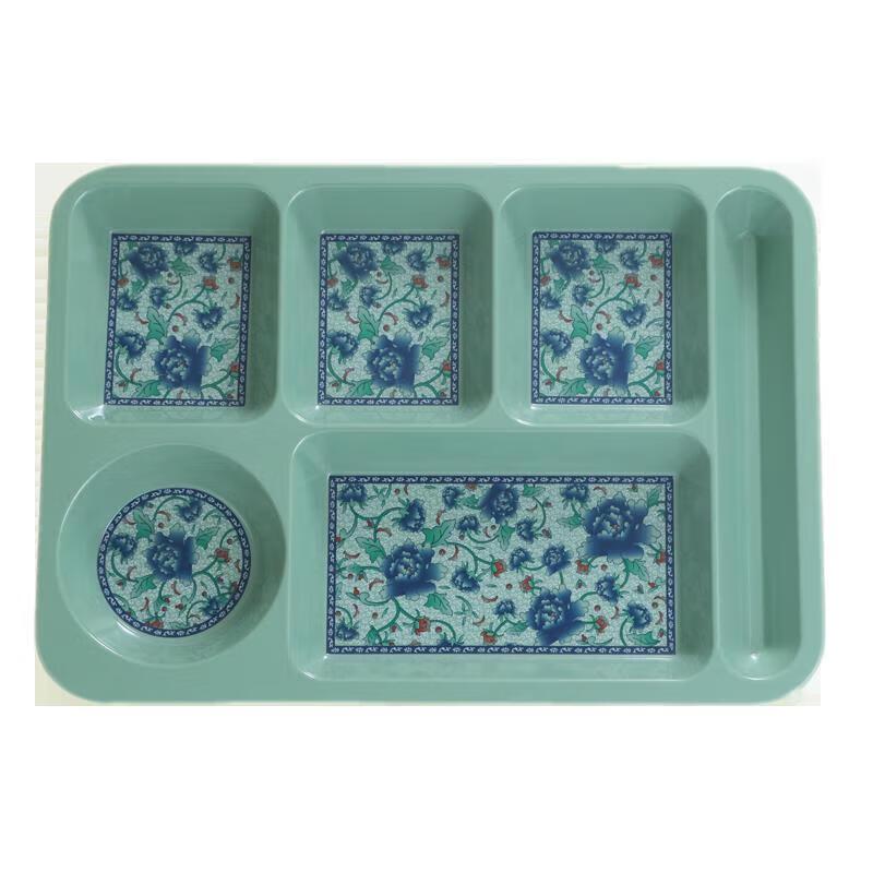 Melamine Divided Fast Food Tray