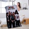 Музыкальная группа G-Guns N Roses Микрофибровое одеяло Быстросохнущие пляжные полотенца Большой размер с принтом Впитывающее одеяло-полотенце для бассейна