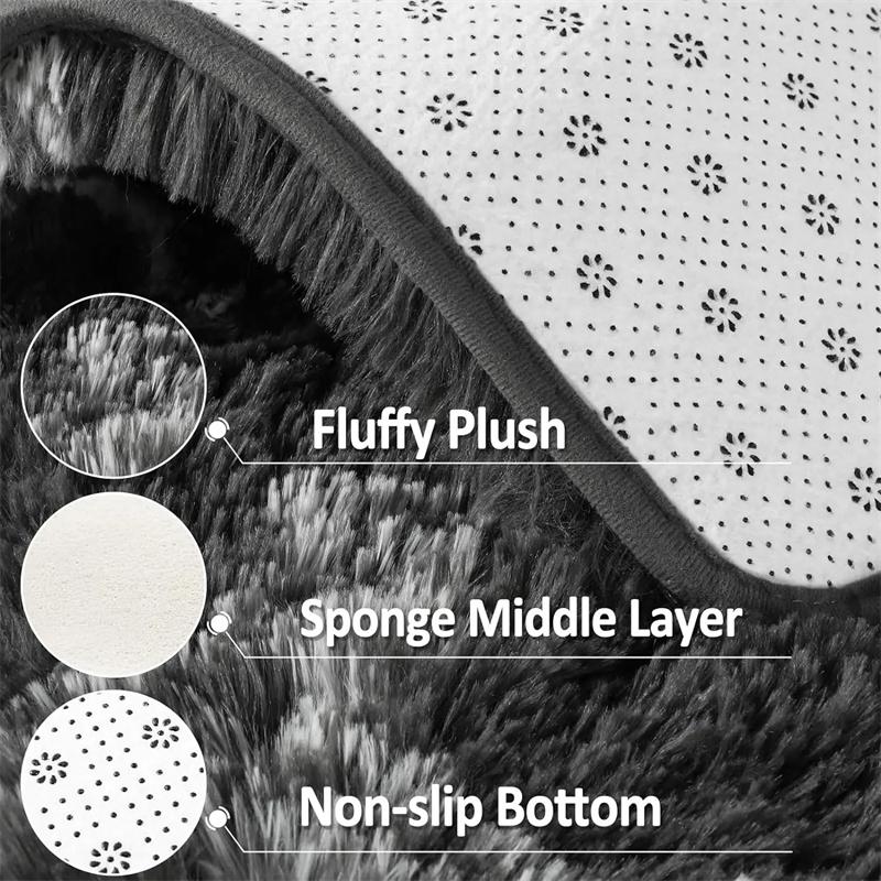 Домашние плюшевые ковры Мягкие ковры Пушистые ультрамягкие современные коврики для гостиной Игровые коврики для детей Спальня Домашний декор Детский коврик