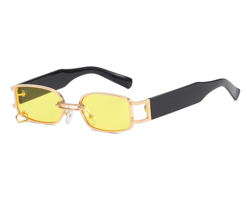 Rectangle Shape Sunglasses Woman Korean New Stylish Cool Men'S Sun Glasses Uv Protection Female Sun Glass