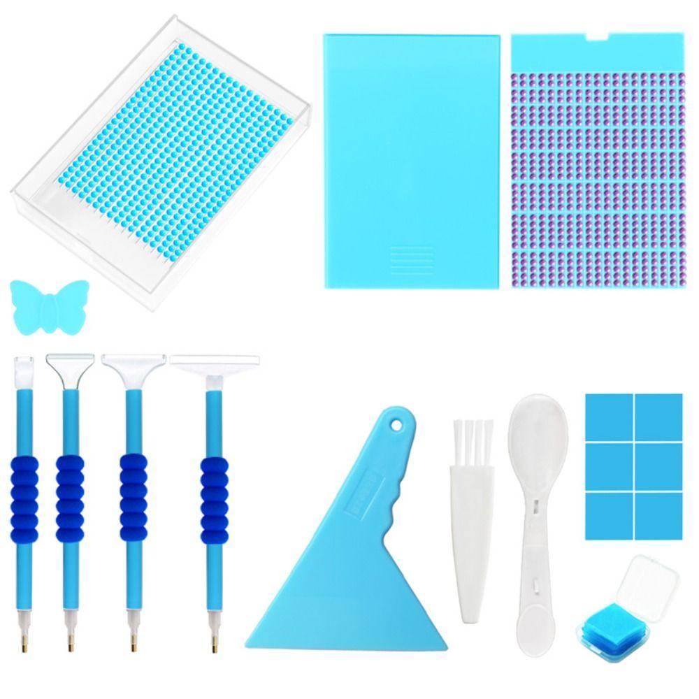 Лоток для алмазной живописи с вышивкой, лоток для сортировки бисера большой емкости для 5D алмазной живописи