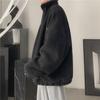 Lamb's Fleece Jacket Men's Models Autumn and Winter Korean Version of Loose Handsome Men's Winter Plus Thick Jacket
