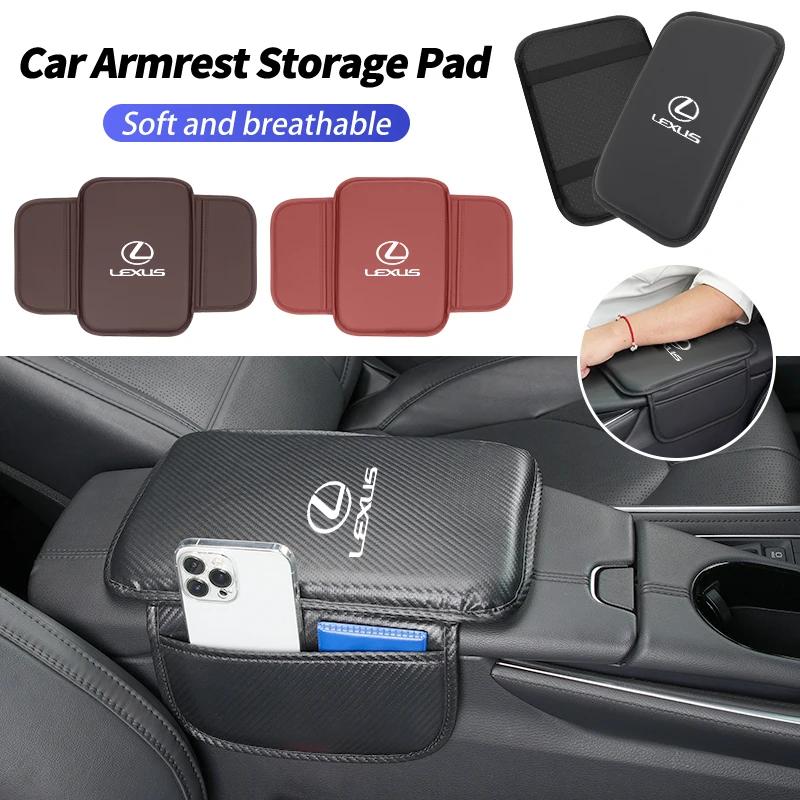 Car Armrest Cushion Console Protector Cover Elbow Storage Pad For Lexus UX250h RX450h CT200h RX400h NX300h RX350 RX300 GX470 IS3 NB5