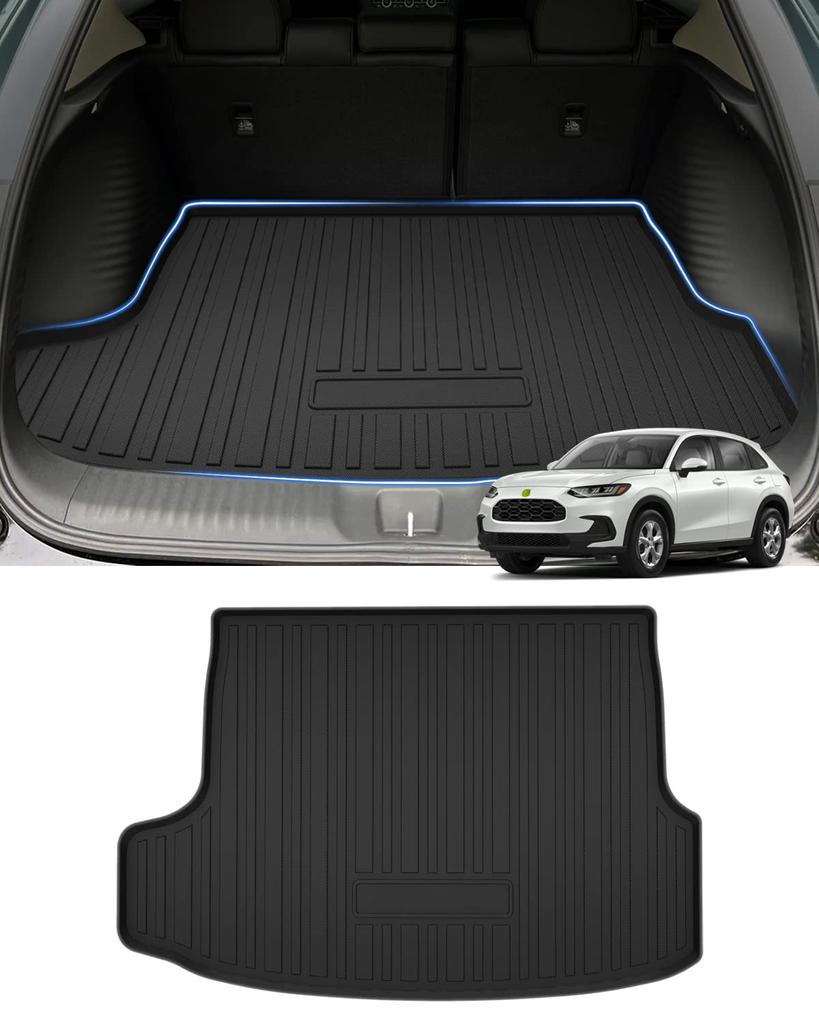 Mixsuper 3D Luggage Trunk Mat for New Series 2023 3D Molded Cargo Made of TPE for Luggage Easy Set Black Mat/Tray ZR-V/RZ (April - Present) - Mat,