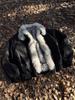 Мужская утепленная куртка Harrington в американском стиле Wolf King с меховым воротником
