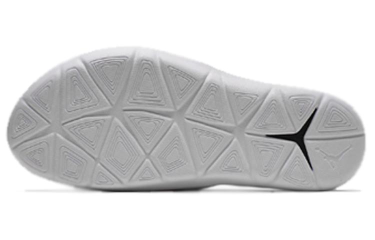 Шлепанцы Air Jordan Hydro 7 V2 Black Red Burst Crack 'Black' BQ6290-016