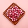 100Pcs 7mm DIY Crafts Transparent Letter For Jewelry Making Loose Beads Necklace Bracelet Pendant Wholesale