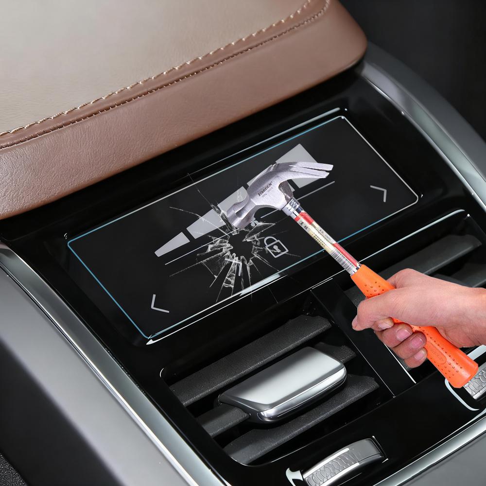 Закаленное Защитное Стекло для Заднего Экрана для Volvo XC40 XC60 XC90 V90 V60 2016-2021 Автомобильный Задний Экран Радио Защитная Пленка Аксессуары