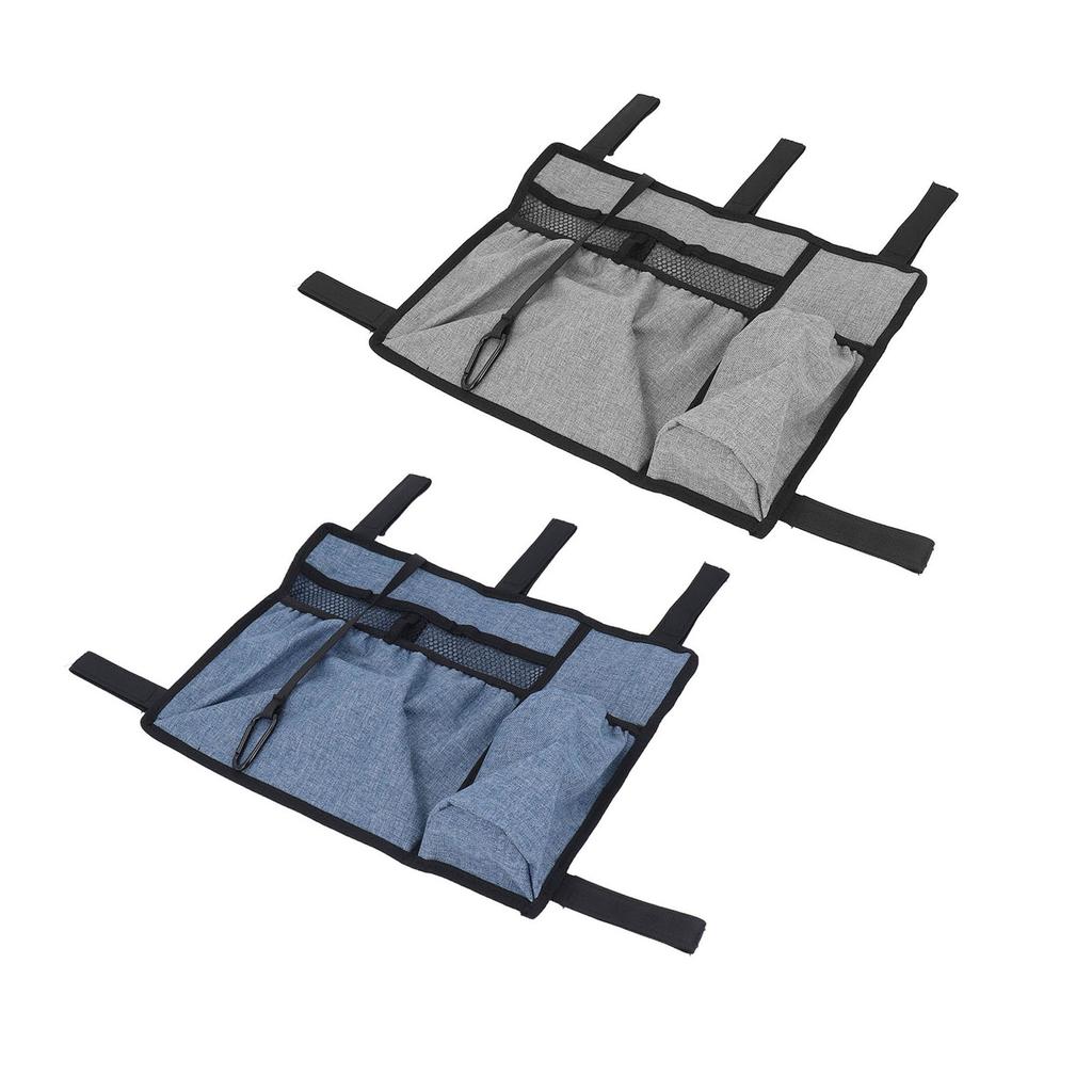 Подвесная сумка для инвалидной коляски, водонепроницаемая, портативная, подлокотник, боковое хранилище, сменные аксессуары