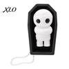 Halloween Pendant 3D Printed Fidget Keychain, Cute Mummy Ghost Cat Toy, Q Version Character Mini Backpack Ornament, Novelty Stress Relief Desk