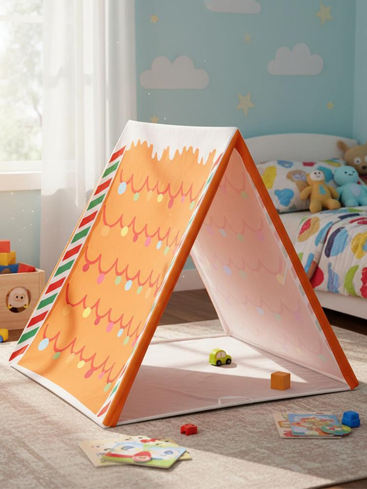 Палатка Пряничный домик Где Праздничные Мечты Находят Дом Рождественский Пряничный домик Съемная Игровая Палатка для Детских Игр