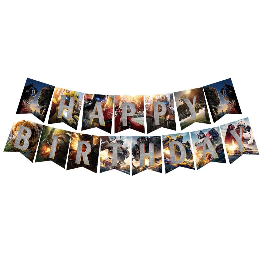 Новое поступление Товары для вечеринки в стиле Трансформеров Украсьте свою вечеринку пластиковыми тарелками, бумажными салфетками и скатертью