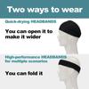 Moisture Absorbing Workout Headbands for Men Non Slip Men‘s Sports Hairband  Cycling