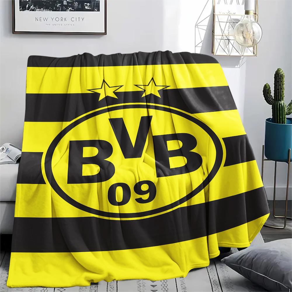 1PC BVB Print Flannel Blanket, High quality All Seasons, Home Decor, Warmth and Comfort, Perfect for Christmas Gifts