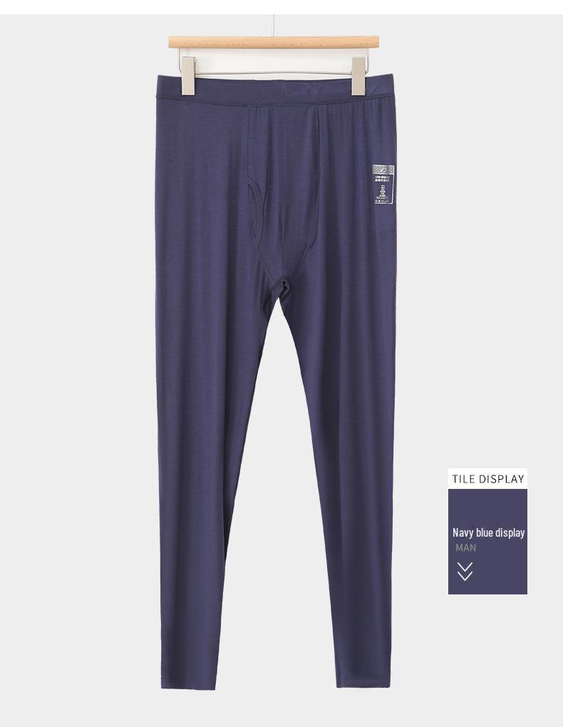 Men's 50-Count Modal High Waist Slim Autumn Trousers