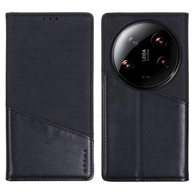 MX109 для Xiaomi 14 Ultra кожаный чехол магнитный закрывающийся RFID блокирующий чехол-кошелек для телефона