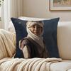 PPhilippa Georgiou Cushion Cover Linen Pillowcase Soft  for Sofa Bed Home Room Decor