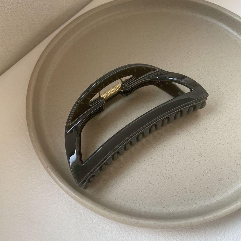 1 шт. Корейская модная заколка-зажим высокого класса, женская большая заколка-акула, заколка для волос, аксессуар для полукруглой заколки для волос