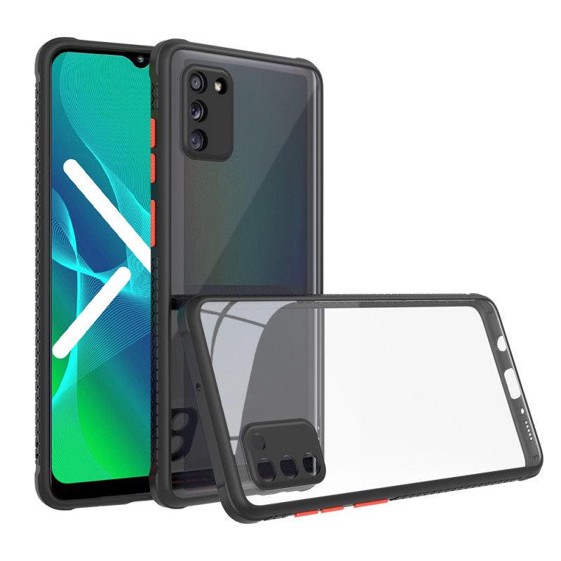 Defender Hybrid case for Samsung Galaxy A03s, Black