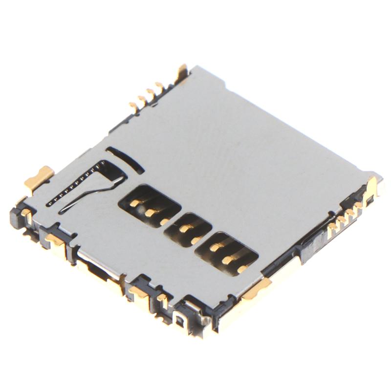 Разъем Micro SIM-карты SCHA5B0200 с позолоченными контактами для материнской платы мобильного телефона, ремонт, DIY электронные проекты