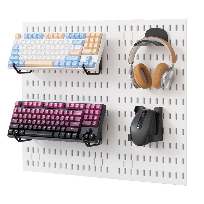 Pegboard Accessories: Small Hooks, Baskets, and Shelves for Kitchen, Bathroom, and Study Room