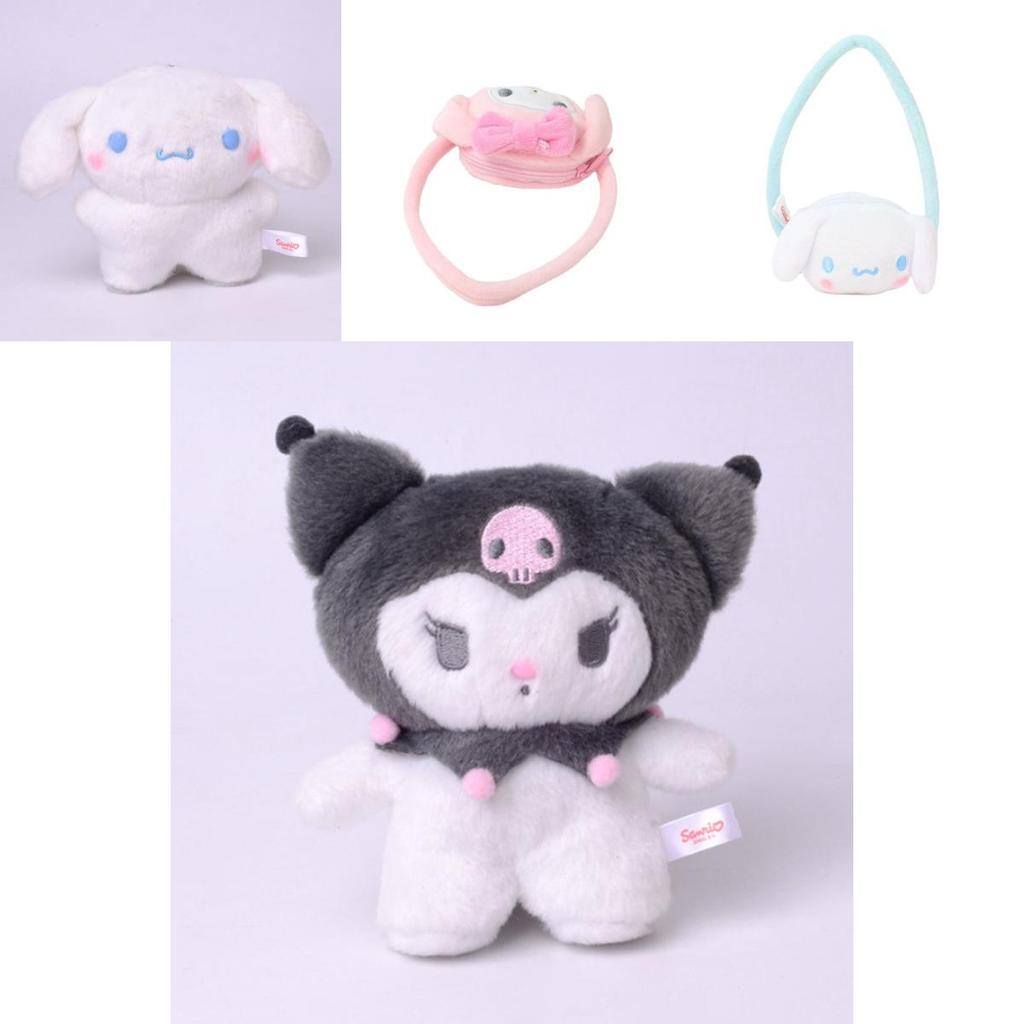 Милый подвес-кукла Sanrio Kuromi с сумкой через плечо для поклонников аниме