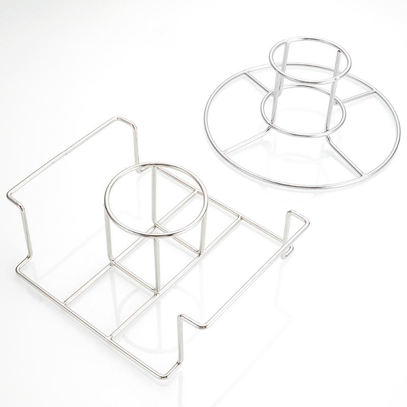 Решетка для жарки курицы с антипригарным покрытием из пищевой нержавеющей стали, вертикальный держатель для курицы, сковороды для барбекю, кухонные аксессуары