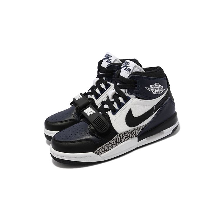 Кроссовки Air Jordan Legacy 312 BG Midnight Navy Детские Синий Черный Белый DO7442-401