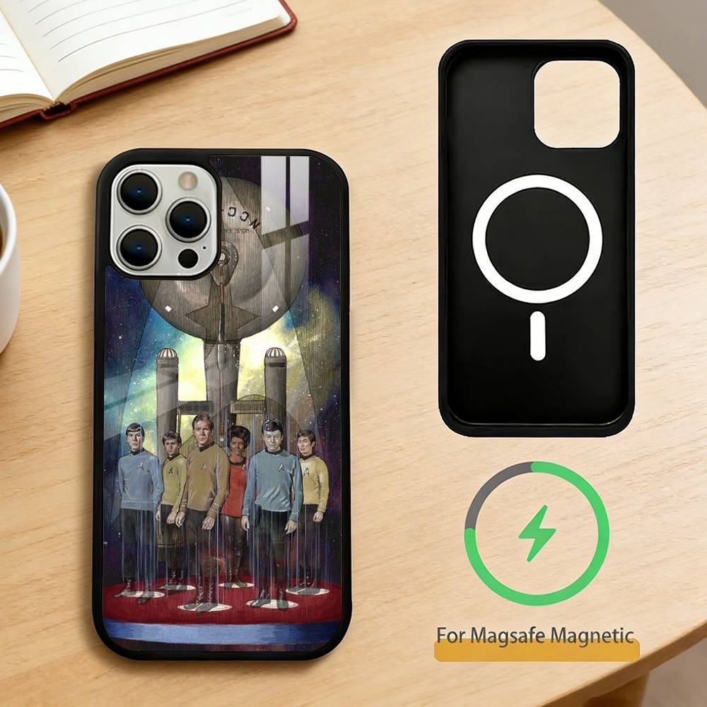 Classic S-Star T-Trek S-Ships Phone Case For iPhone 14,16,15,13,17,12,Plus,Pro,Max Magnetic For Magsafe Frosted Cover
