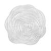 Great Hollow Out Design Wear Resistant Portable Thickened Rose Flower Shaped Placemat for Dorm Table Mat