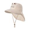 Wide Brim Children's Fisherman Hat Lightweight UV Protection Hat Cartoon Kids Sun Hat  4-8 Years