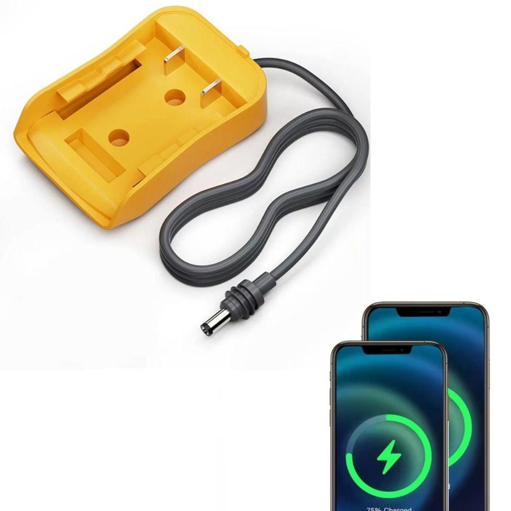 Мини кабель питания постоянного тока Безопасный аккумуляторный разъем Высококачественный адаптер зарядного устройства 18 В/20 В