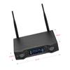 U2 UHF Wireless Microphone System 2 Handheld Mics & 1 Receiver with LCD Display for Karaoke Home