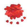 Paper Scraps Mini Heart Shape Plastic Material Confetti Good Luster Scramble Assortment Shape Resistant for Party Decoration