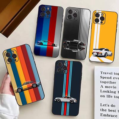 Чехол для телефона God of speed line cars Силиконовый Мягкий Для IPhone 17 16 15 14 13 12 11 X XR Plus Pro Max Plus