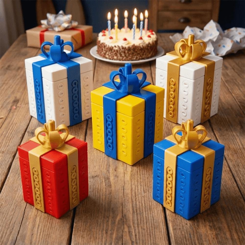 Twist Storage Annoying Gift Box Detachable Prank Screw Box 3D Printed Prank Gift Box Adults