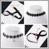 Korean Harajuku Velvet Ribbon Choker Necklace - Women's Fashion Clavicle Chain