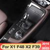 Для BMW X1 F48 X2 F39 2016 2017 2018 ABS автомобиль внутренняя коробка переключения передач панель крышка отделка рамка аксессуары