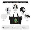 AKA Sorority Print Travel Deffel Bag Portable Sports Gym Yoga Bag Multipurpose Waterproof Weekender Luggage Bags for Women Men