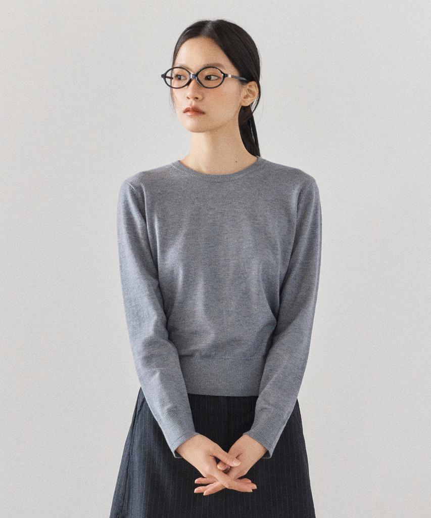 MIXXO [Базовый] Свитшот с круглым вырезом_Miwkag320T