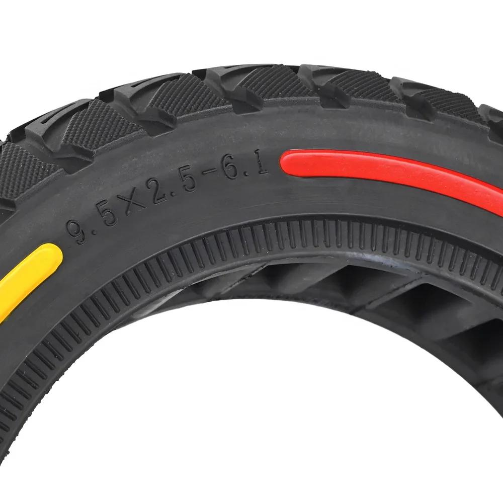 9.5x2.5-6.1 противовзрывная шина с амортизатором и сотовой структурой для электроскутера NIU KQI3 9,5-дюймовая цветная сплошная шина