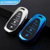 Чехол для ключей из ТПУ с 4 кнопками для Chevrolet Chevy Malibu Camaro Cruze Traverse Spark Equinox Sonic Volt Protect Shell